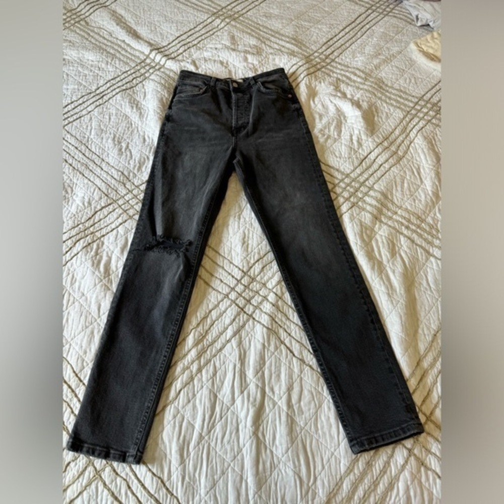 We the Free Free People Jeans, Straight‎ Leg, Size 27, black